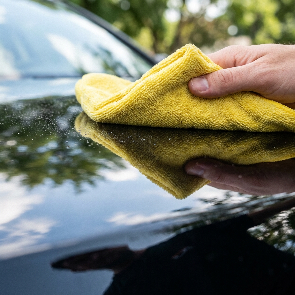 Precyzyjne wycieranie i połysk